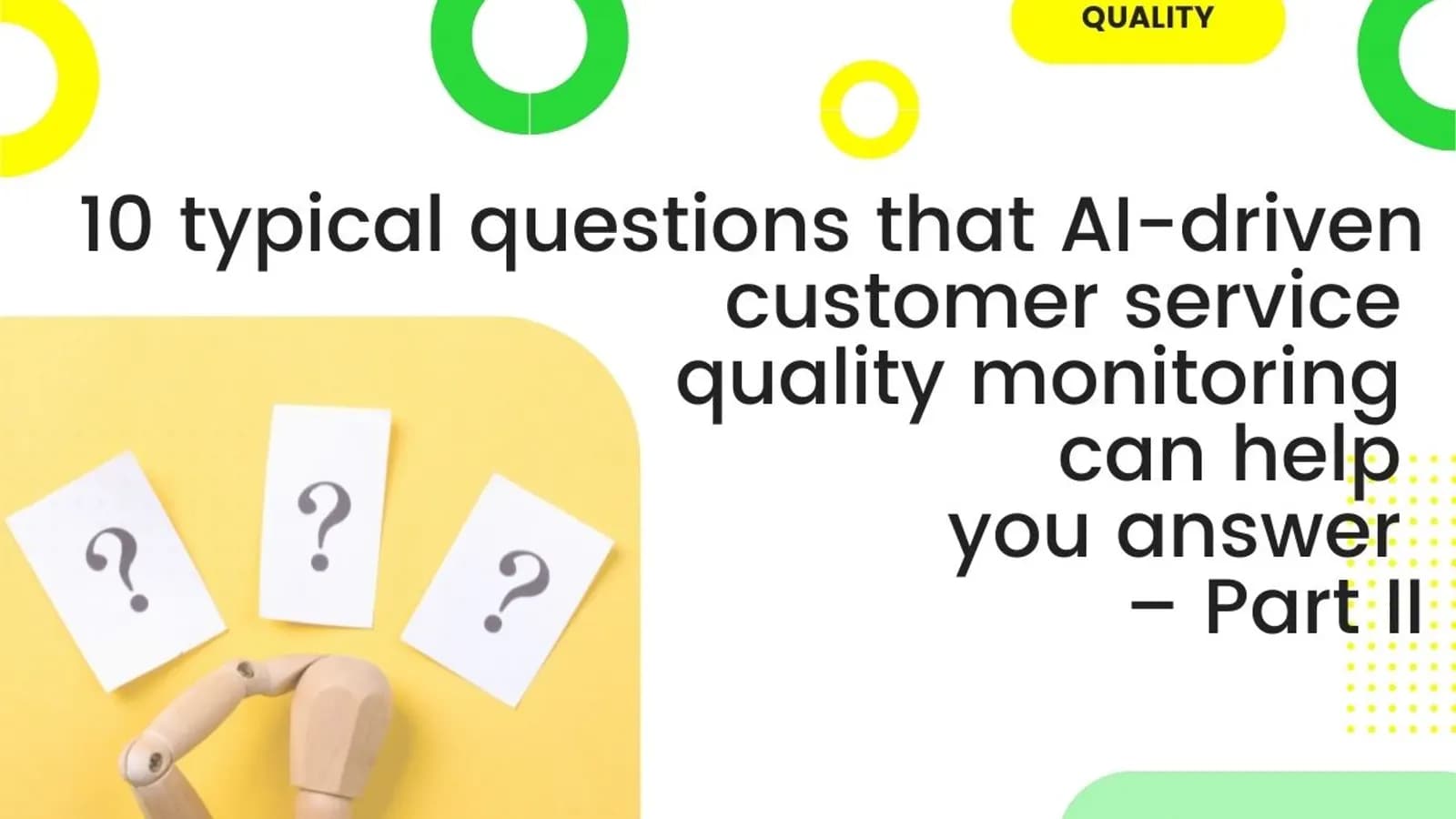 AI-driven customer service quality monitoring