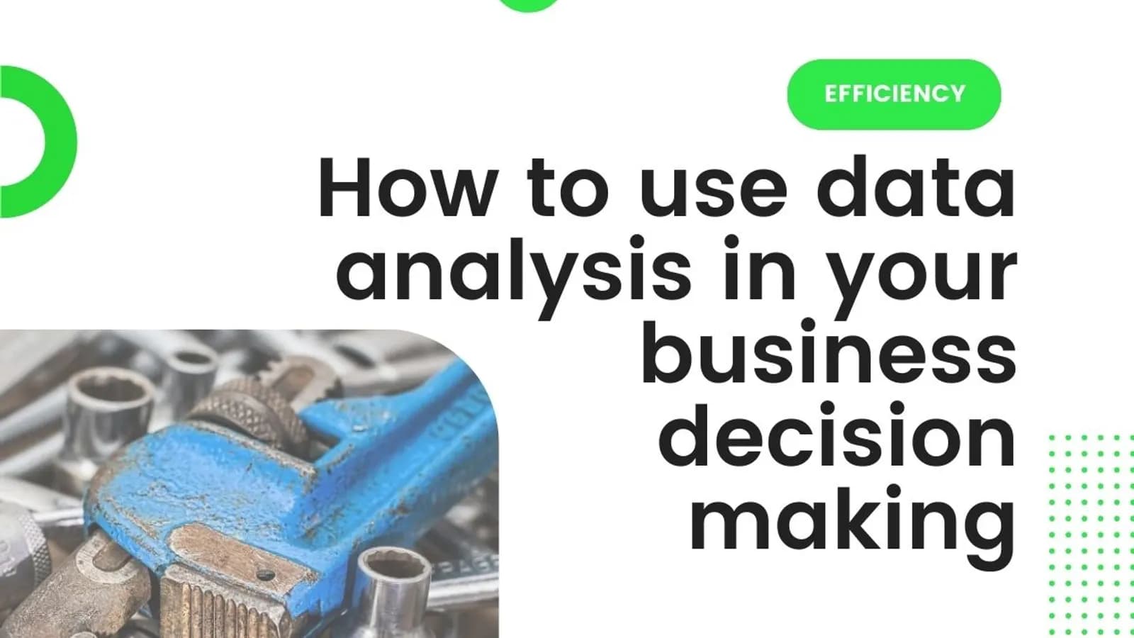Using data analysis in business decision making