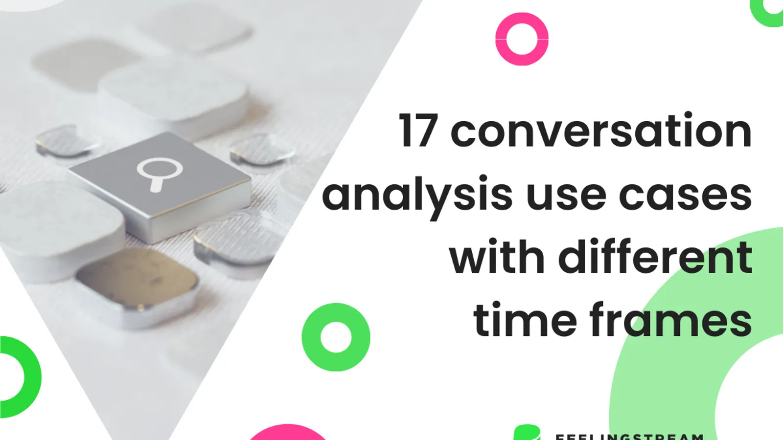 Conversation analysis use cases by time frame