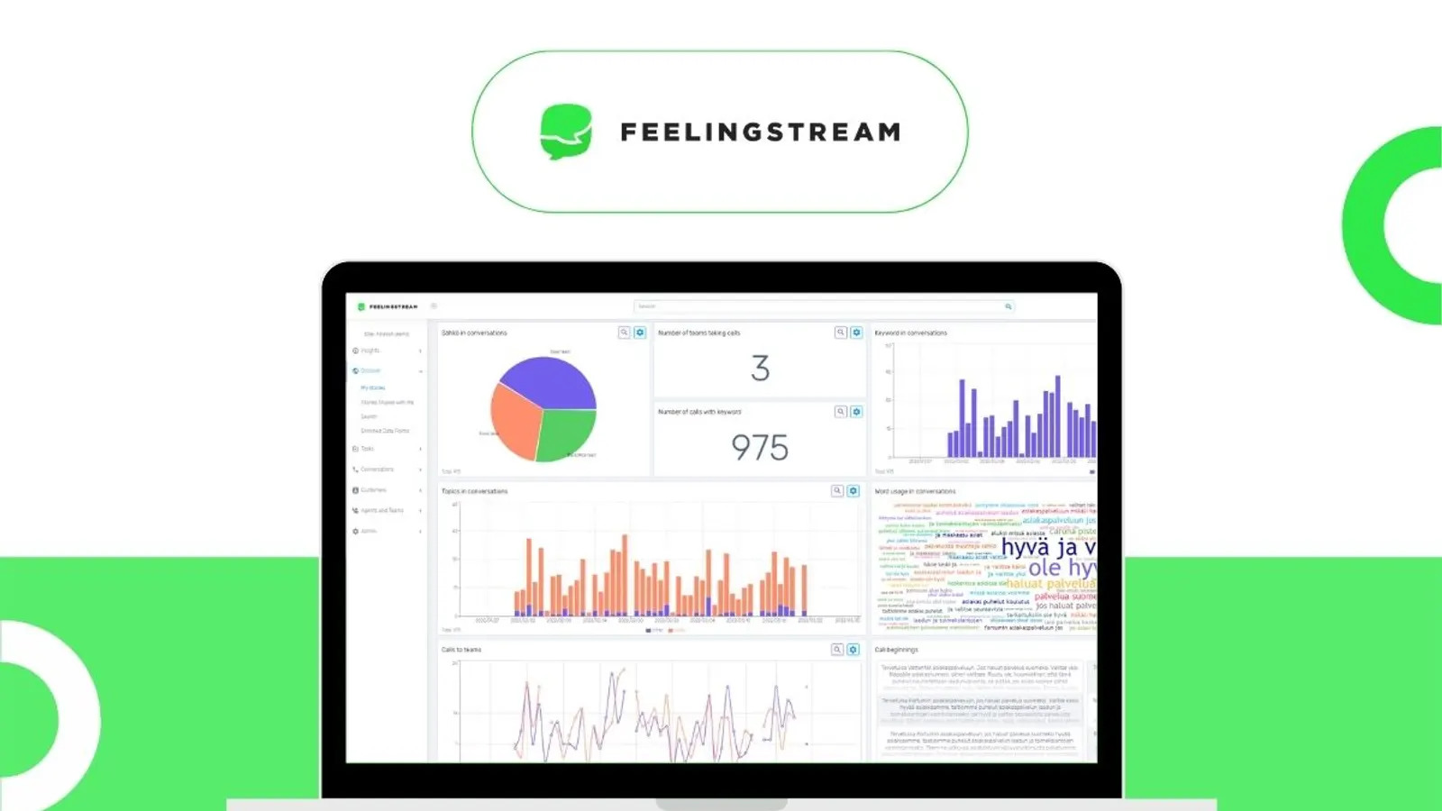 Conversation analytics by Feelingstream