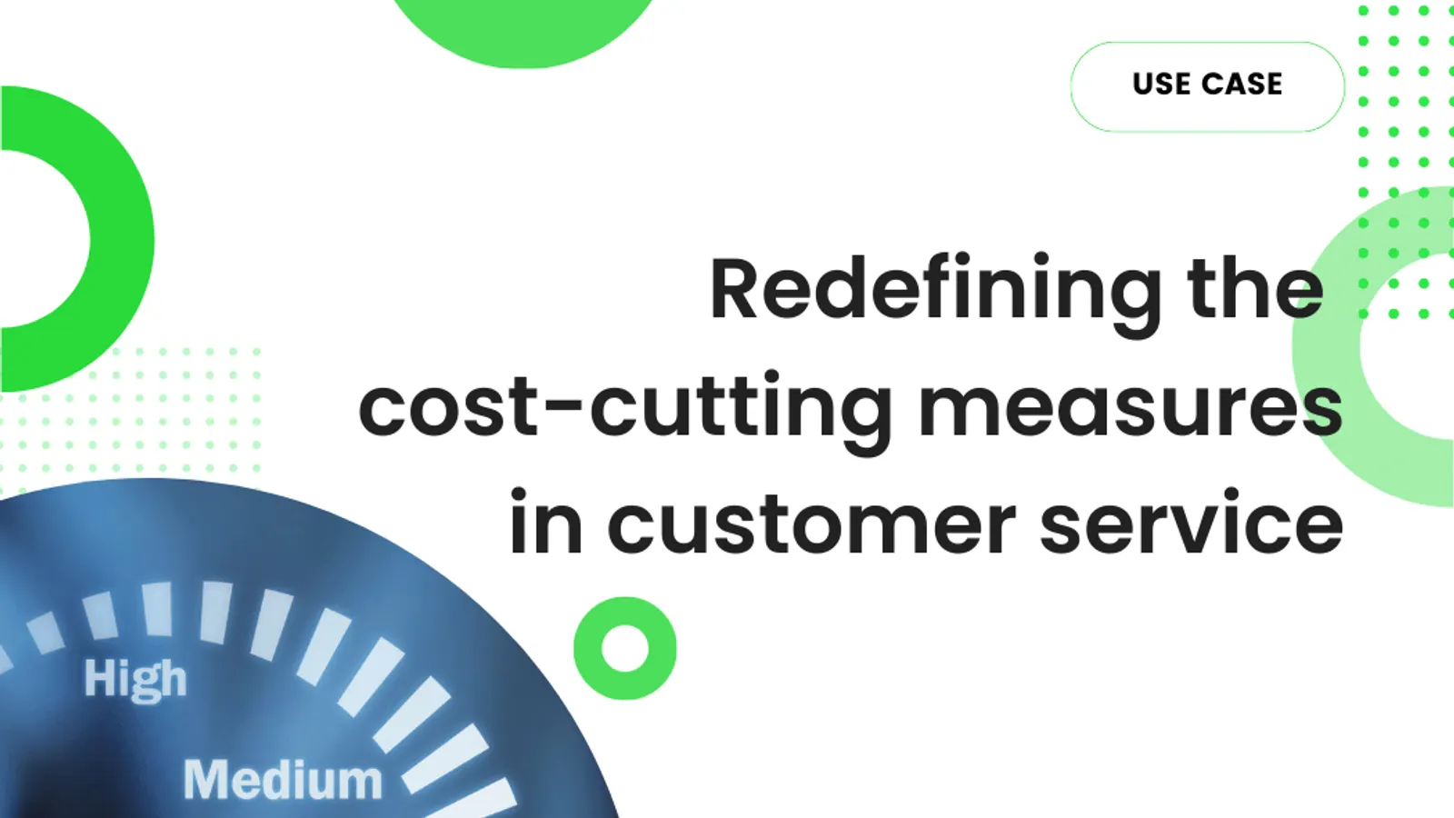 Feelingstream - Redefine cost-cutting measures in CS
