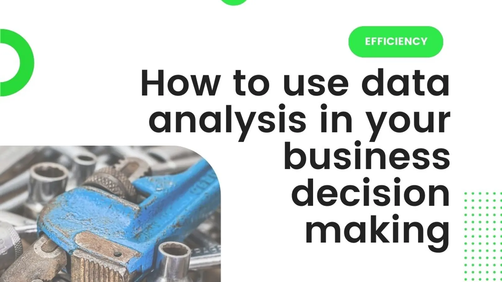 Using data analysis in business decision making